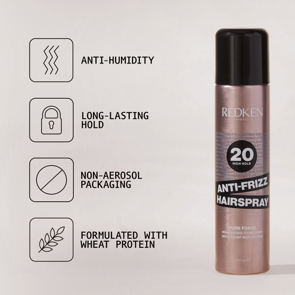 REDKEN ANTI FRIZZ HAIRSPRAY - 250ML